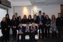 the winning team from Johnstone High School at the Renfrewshire  Regional Finals on March 14