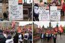 In pictures: Renfrewshire carers demand equal pay at Glasgow's George Square