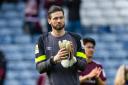 Craig Gordon was in goals for Hearts' 2-0 defeat to Rangers in the Scottish Cup semi-final
