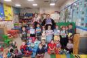 READ ALL ABOUT IT: children brought in their favourite books