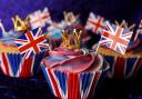 Royal-themed cupcakes stock pic