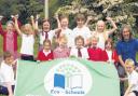 When Bridge of Weir Primary was awarded its third consecutive Green Flag