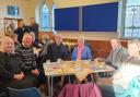 Councillor Jacqueline Cameron with members of Howwood Community Council at the coffee morning in Howwood Parish Church