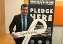 There is still time to sign the White Ribbon pledge at whiteribbonscotland.org.uk