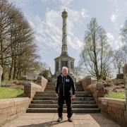 John O'Neill at the Wallace Monument