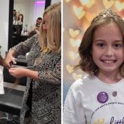 Paisley schoolgirl cuts hair for good cause
