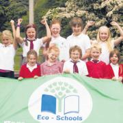 When Bridge of Weir Primary was awarded its third consecutive Green Flag