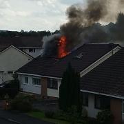 Fire service provide update after blaze rips through homes