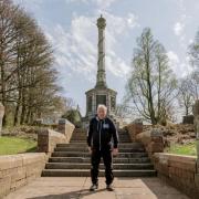 John O'Neill at the Wallace Monument
