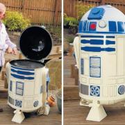 When an Elderslie dad spent four months building an R2-D2 barbecue