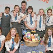 When kind-hearted schookids collected donations for Renfrewshire Foodbank