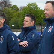 Martin Ferry (centre) hopes his side will finally beat their 'bogey side' on Saturday