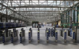 Glasgow Central station barriers