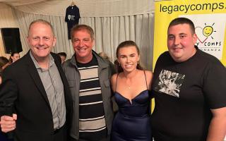 (left to right) Jed McCabe, Tony Fitzpatrick, Amy White and Ross McIntyre