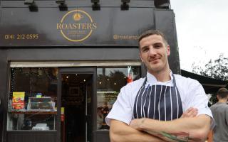 Dan Smith, 27, owns and runs Roasters in Paisley
