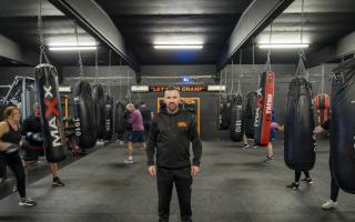Kevin Mcintyre, who runs 4 Corners Boxing and Fitness