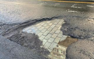 Generic image of pothole