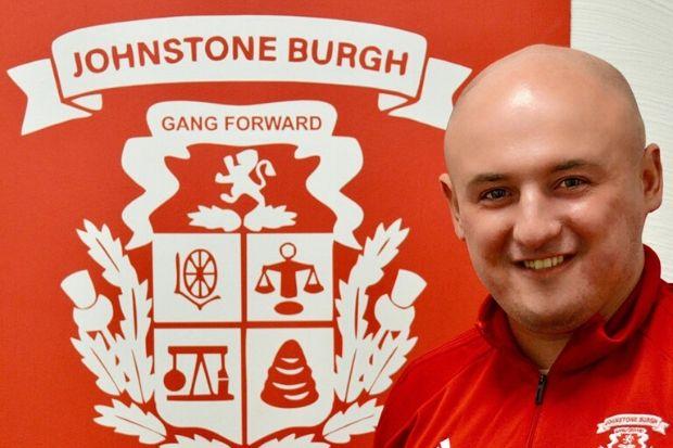 Johnstone Burgh boss Jamie McKim pleased to get Ross Geddes back