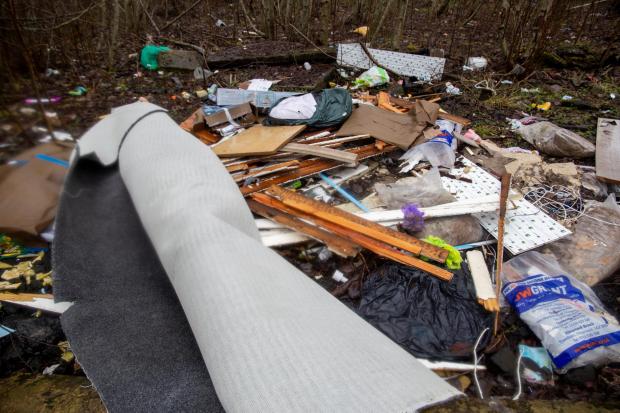 The Gazette: Fly-tipping at the site where St David’s Primary and Cochrane Castle Primary once stood has left local residents disgusted