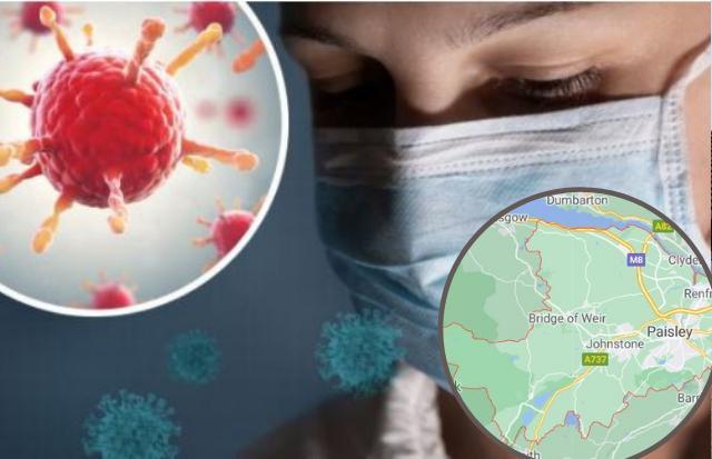 The total death toll in Renfrewshire since the pandemic began is now 620