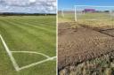 Football club hit out after pitches used as 'dumping ground'