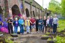 Volunteers in Finding Your Feet garden