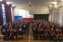 Bishopton Primary pupils celebrate their positive report card from inspectors