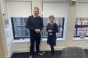 MSP Tom Arthur met with SPT chief exec Valerie Davidson