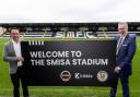 George Adam and Gordon Scott at the SMISA stadium. Photography Credit: Allan Picken