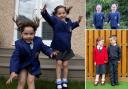 It was a day to remember for Renfrewshire twins as they began their new adventure
