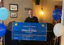 James Kelly enjoyed welcoming customers to the pub's family fun day