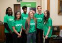 Chantelle (right) with others on the Young People’s Board for Change
