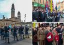Renfrewshire's largest Remembrance Sunday service took place at the Cenotaph in Paisley town centre