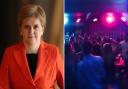 Nicola Sturgeon has been offered a private booth at a Renfrewshire nightclub this weekend