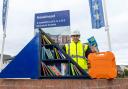 Little Library designed by trainee Nathan Armour at Miller Homes’ Hawkhead development in Paisley