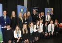Pupils at St Benedict's High enjoyed taking part in the Braveheart challenge