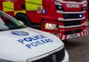 999 crews rush to incident on residential street