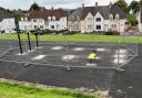 Work to install the outdoor gym at Queens Road Play Park, in Elderslie, is currently underway