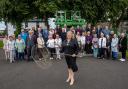 Provost Cameron was joined by Renfrew residents to mark the occasion