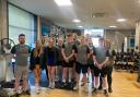 The programme started in January and saw 12 students paired with veterans to tailor fitness plans and work towards individual goals
