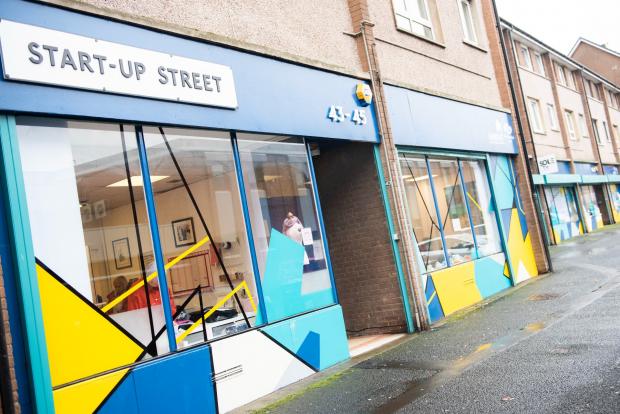 The Gazette: Start Up Street shop front