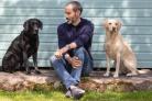 Sports commentator Andrew Cotter and his social media stars, Labradors Olive and Mabel, will be among the star attractions at the Cove and Kilcreggan Book Festival next weekend