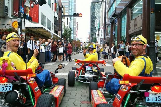 The Gazette: Street Go-Kart Group Tour in Osaka - Osaka, Japan. Credit: TripAdvisor