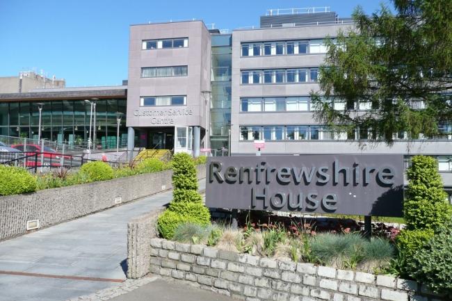 Renfrewshire Council has said efforts are being made to claw back any cash that has been paid by mistake