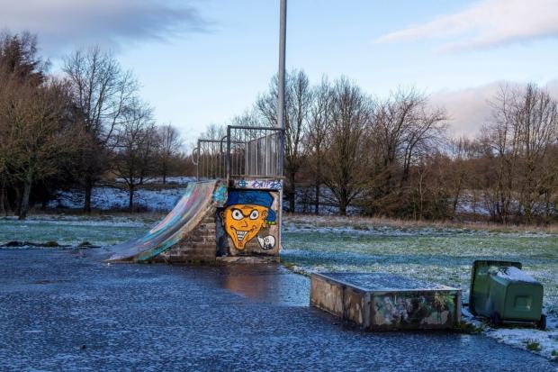 Local residents have expressed concern about vandals targeting Linwood skatepark recently