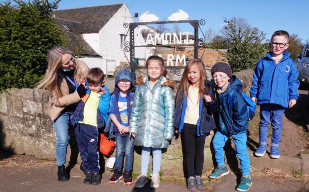 The Gazette: The trip to Lamont Farm was a big hit with pupils