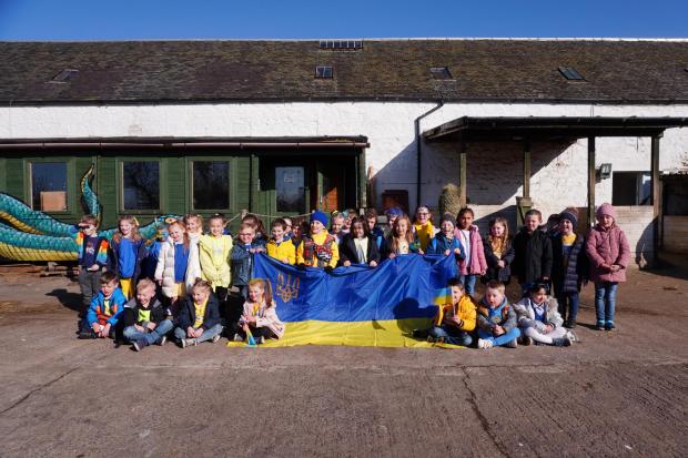 The Gazette: Pupils at Barsail Primary have been showing support for those affected by war in Ukraine