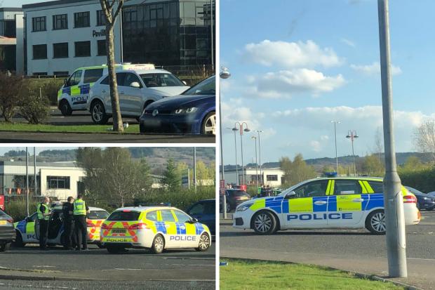 Person hit by car near Costa Coffee as police pictured at scene