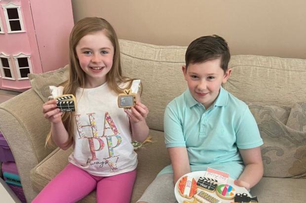 Olivia Buchanan and Ollie Barr were thrilled to be asked to take part in the CBBC series