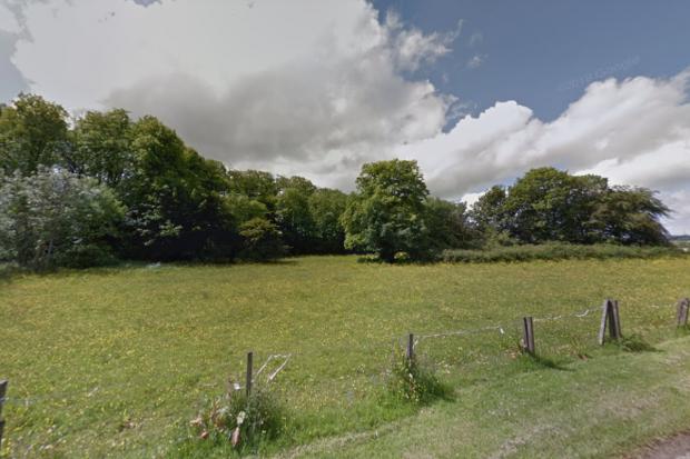 The proposed site was old farmland located between Fordbank Avenue and Corseford Avenue, in Johnstone